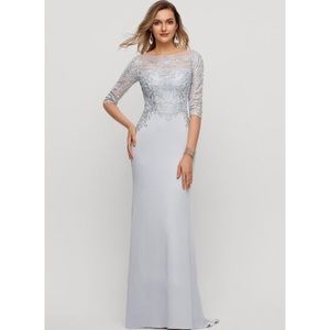 Sky Blue JJs House Evening Gown